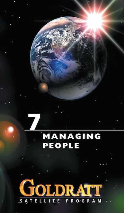 Dr. Eliyahu M. Goldratt - Managing People - Communication and Team Building