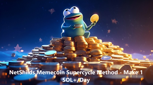 NetShilds Memecoin Supercycle Method – Make 1 SOL+Day