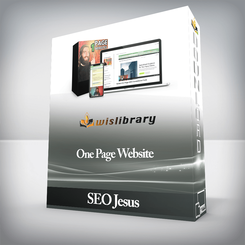 SEO Jesus - One Page Website