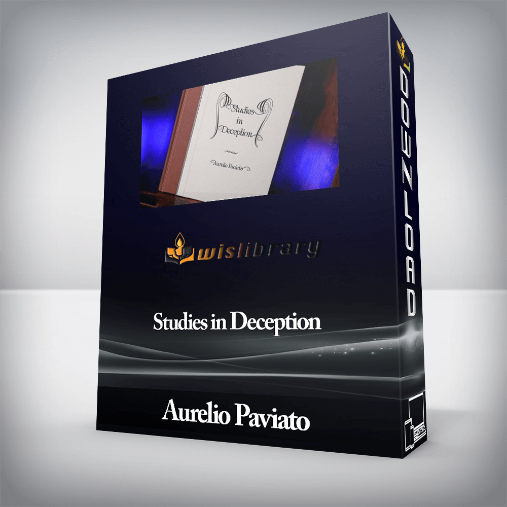 Aurelio Paviato - Studies in Deception