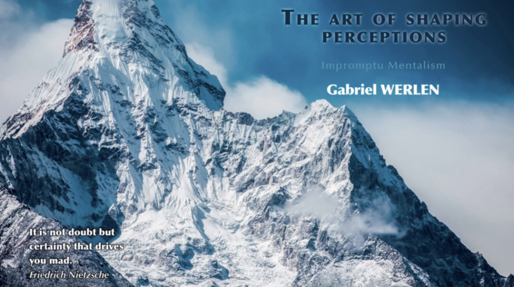 Gabriel Werlen - The Art of Shaping Perceptions