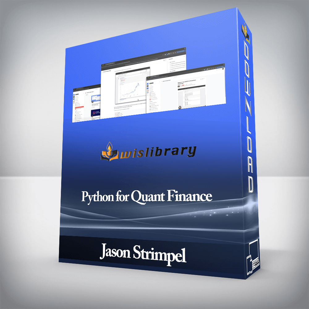 Jason Strimpel - Python for Quant Finance