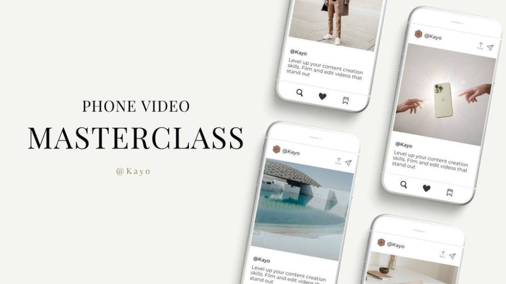 Kayo Daniel - Phone Video Masterclass