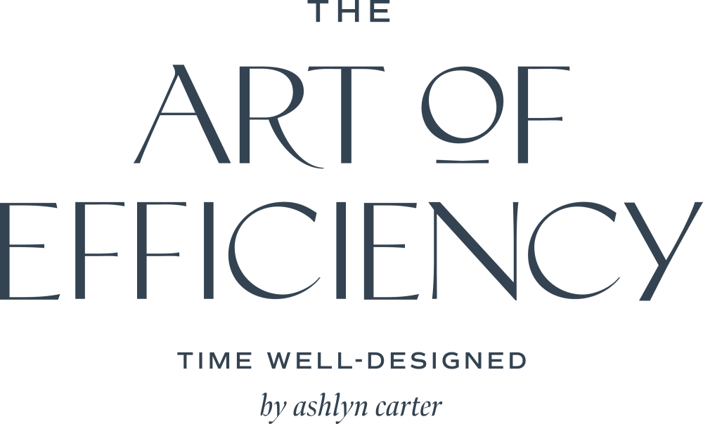 Ashlyn Carter - The Art Of Efficiency