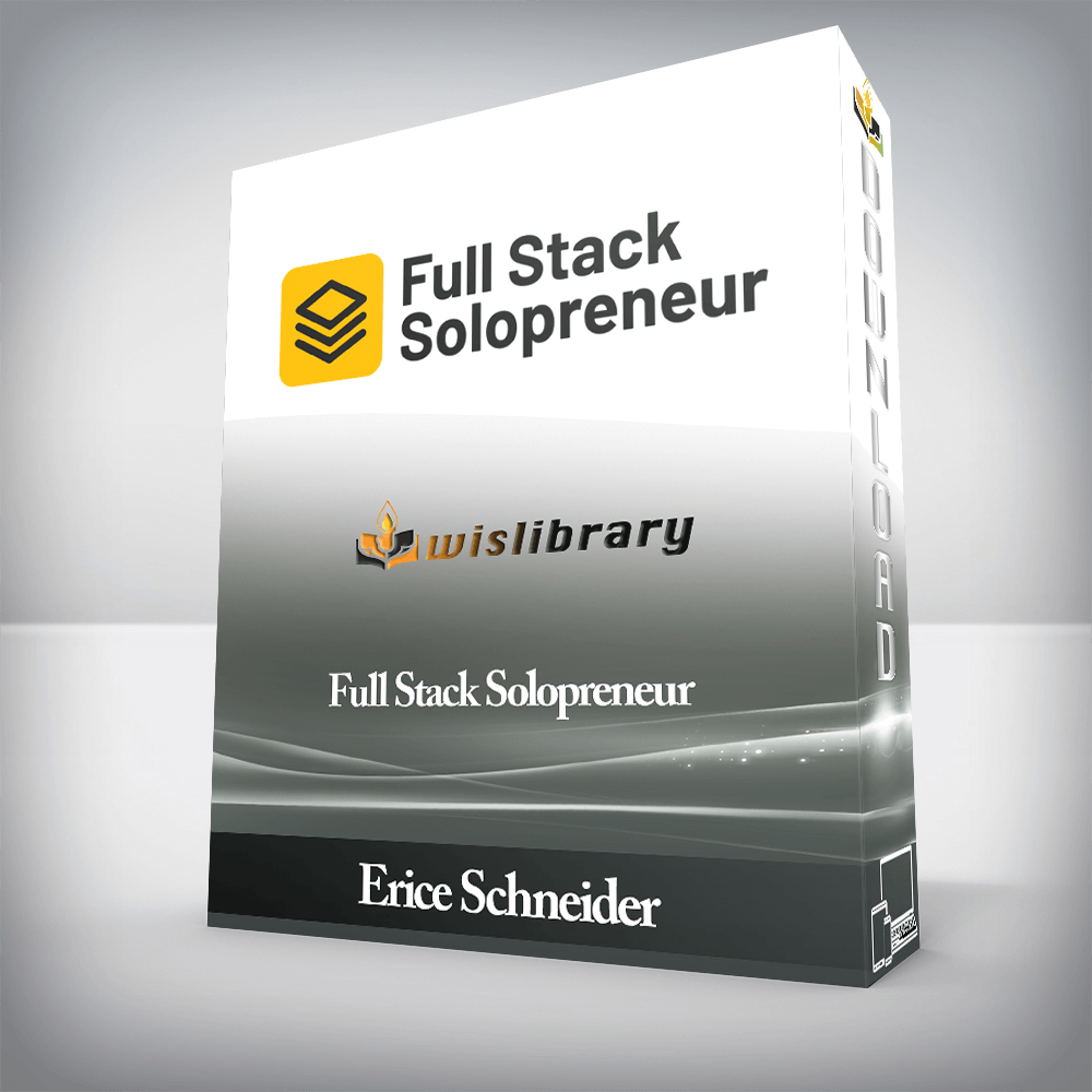 Erice Schneider - Full Stack Solopreneur