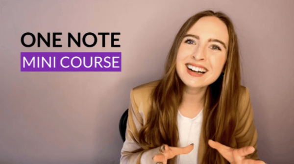 Kat Norton - OneNote Mini Course with Miss Excel