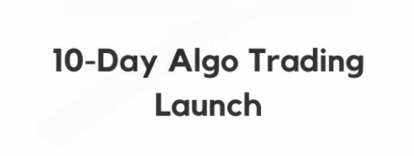 Edge Navigator - 10-Day Algo Trading Launch