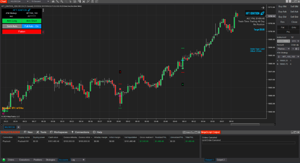 HFT Algo - Ignition Algo