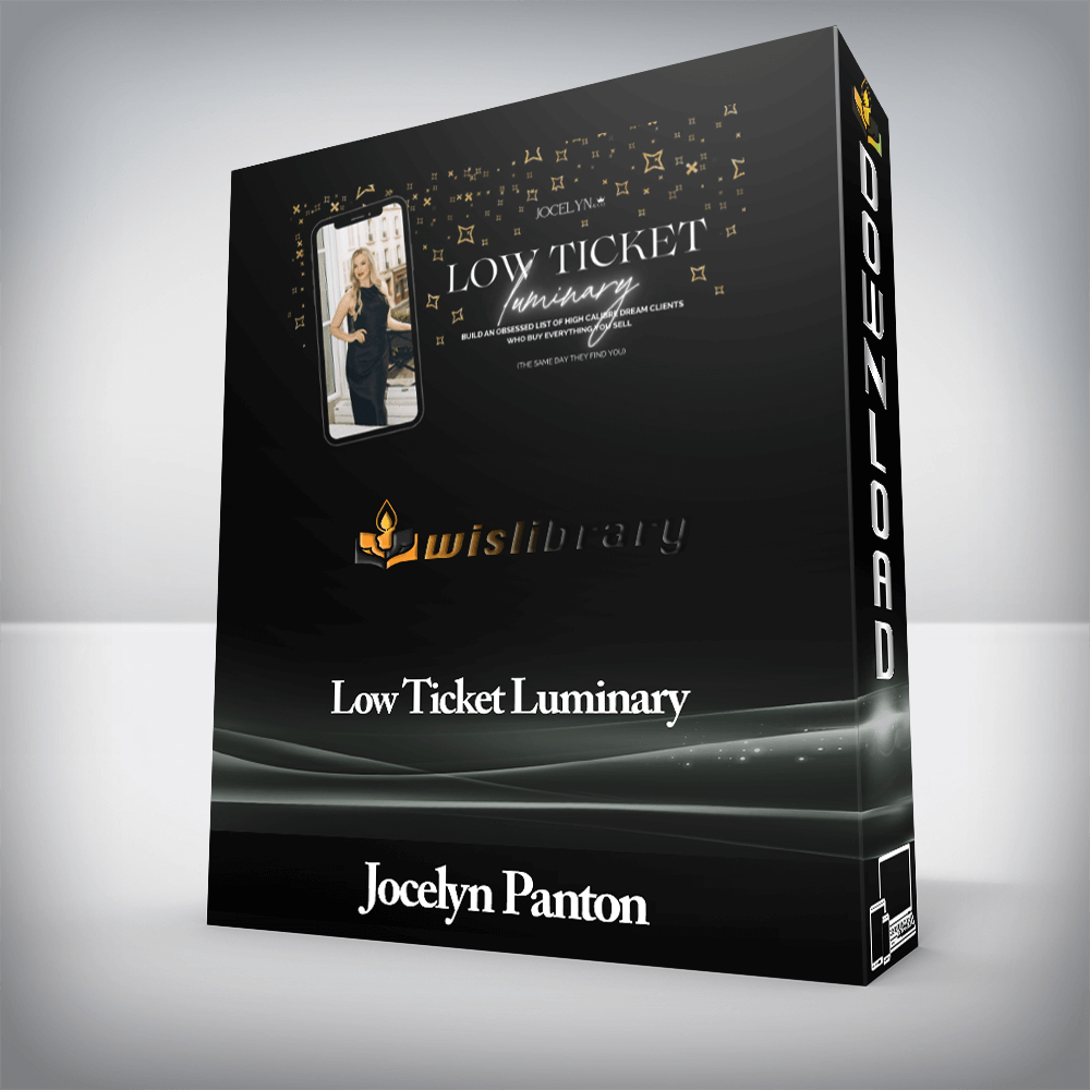 Jocelyn Panton - Low Ticket Luminary