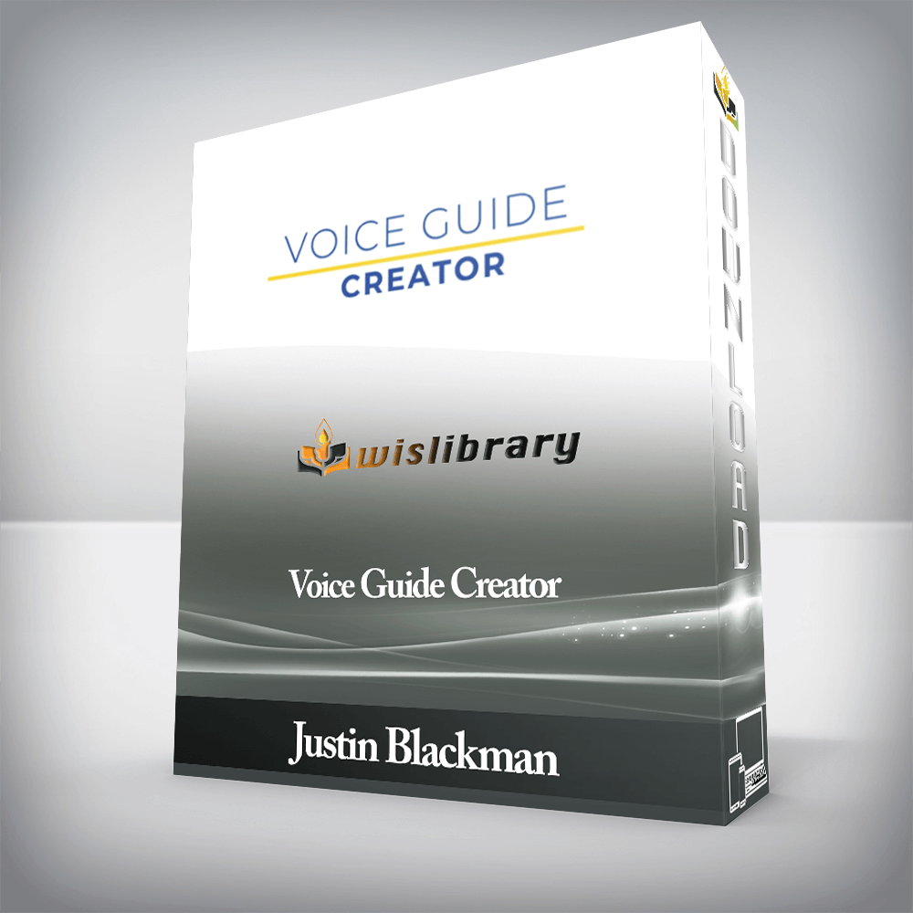 Justin Blackman - Voice Guide Creator