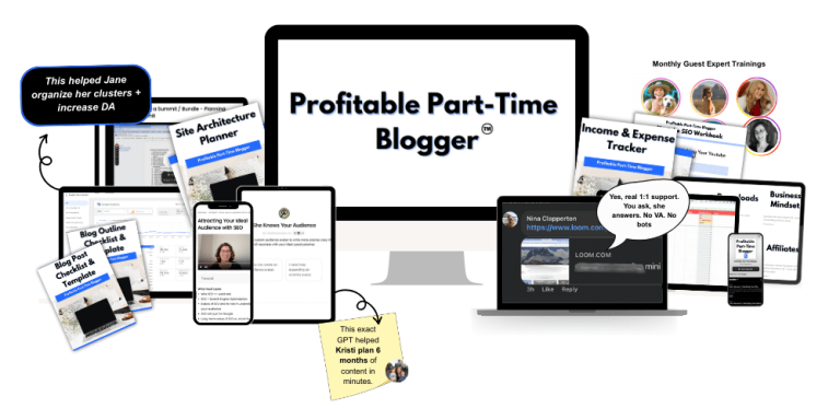 Nina Clapperton - Profitable Part-Time Blogger