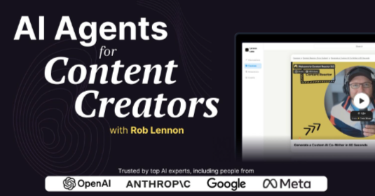 Rob Lennon - AI Agents for Content Creator