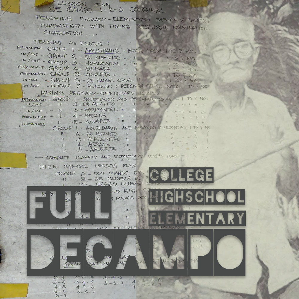 The Full De Campo Curriculum