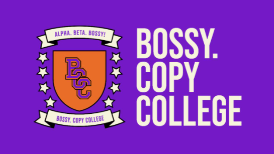 Alyce Greer - Bossy Copy College