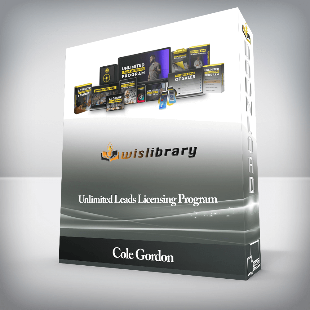 Cole Gordon - Unlimited Leads Licensing Program