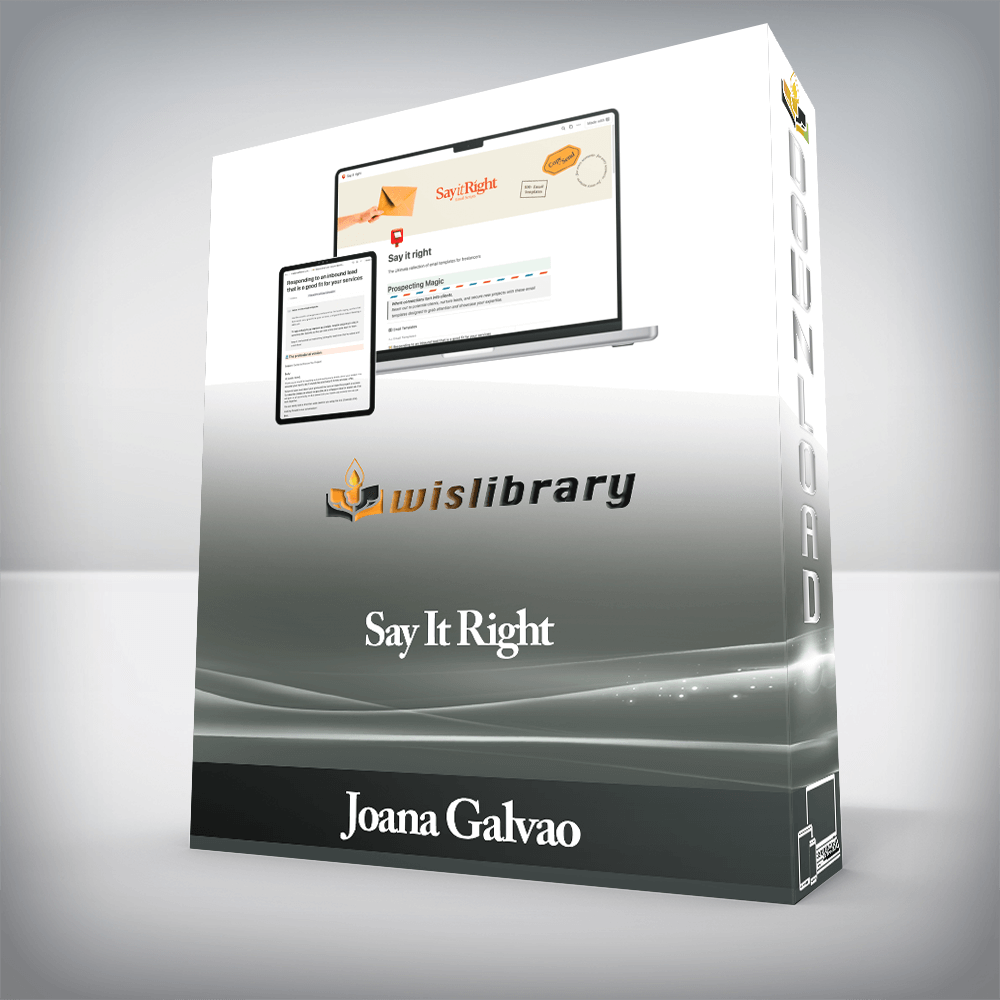 Joana Galvao - Say It Right