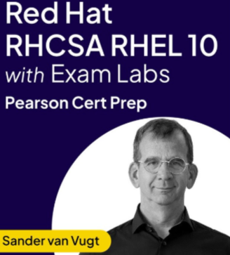 Red Hat RHCSA RHEL 10 with Exam Labs - Pearson Cert Prep (Video) (2025)