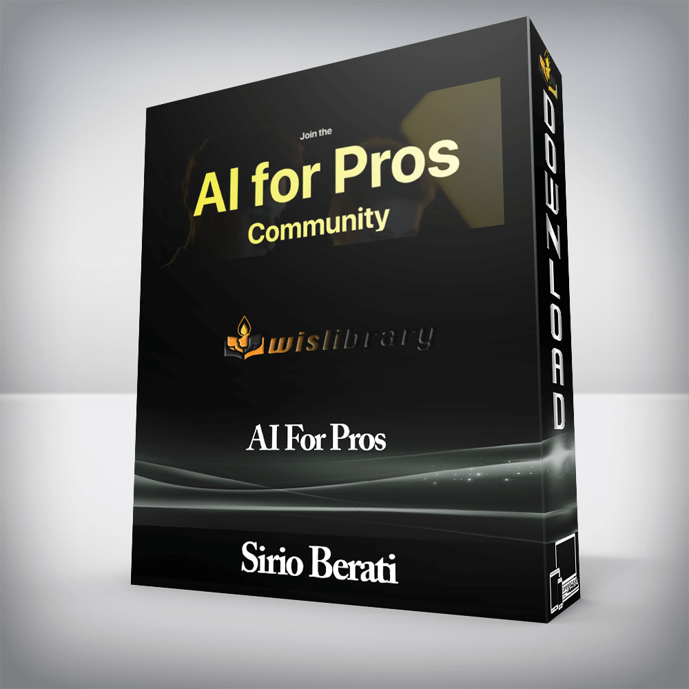 Sirio Berati - AI For Pros