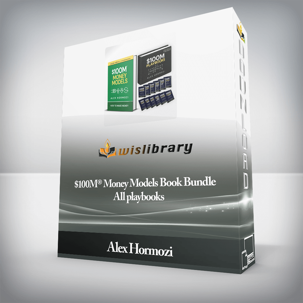 Alex Hormozi $100M® Money Models Book Bundle + All playbooks