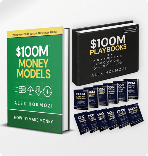Alex Hormozi $100M® Money Models Book Bundle + All playbooks