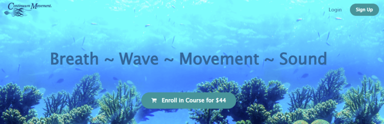 Emilie Conrad - Continuum Movement - Breath ~ Wave ~ Movement ~ Sound