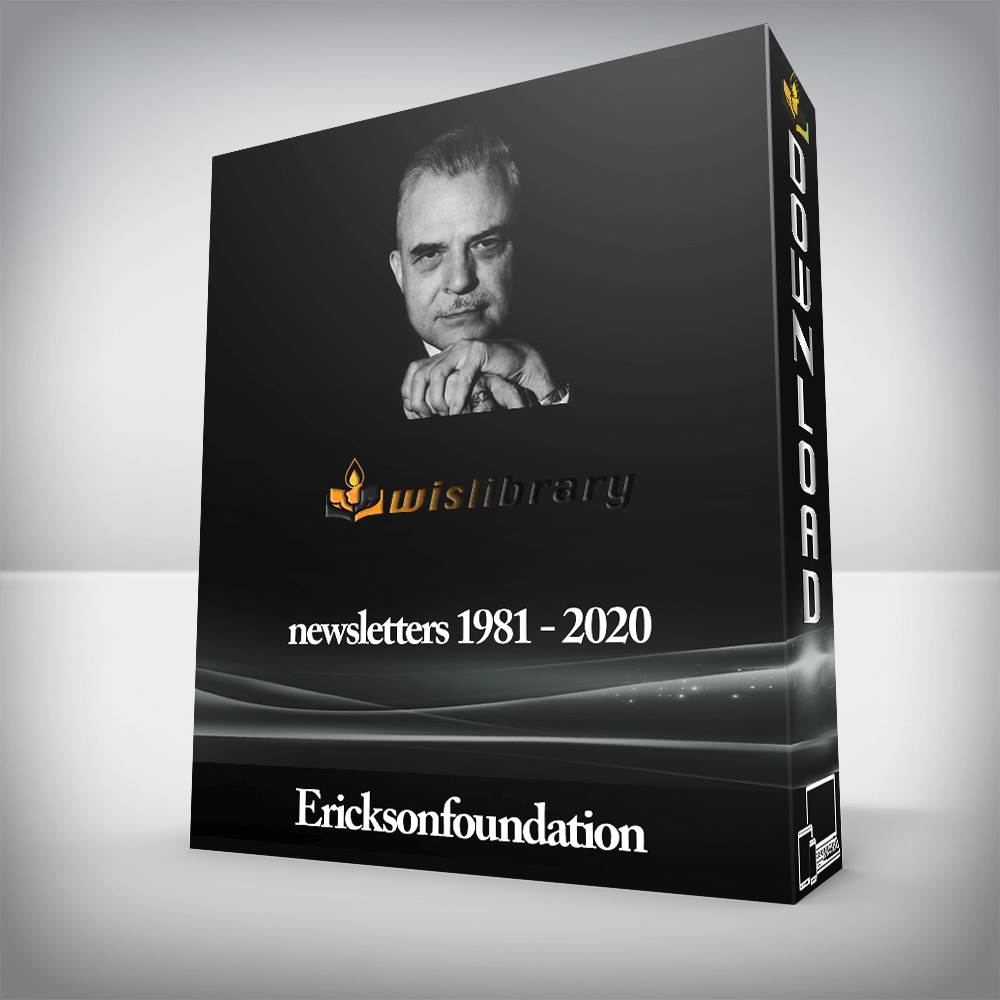 Ericksonfoundation - newsletters 1981 - 2020