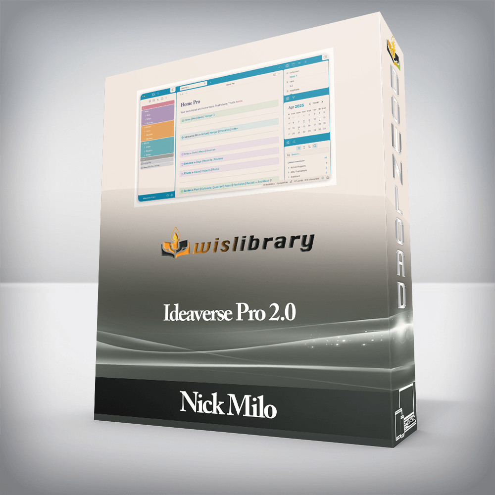 Nick Milo - Ideaverse Pro 2.0