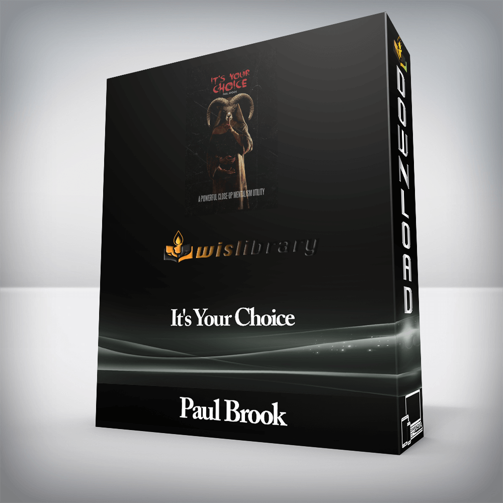 Paul Brook - It's Your Choice
