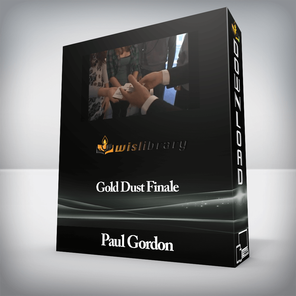 Paul Gordon - Gold Dust Finale