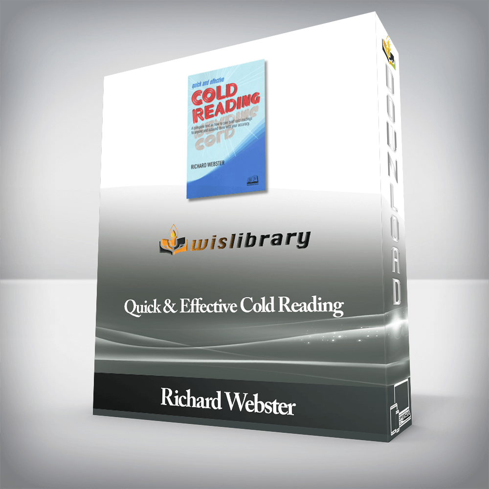 Richard Webster - Quick & Effective Cold Reading