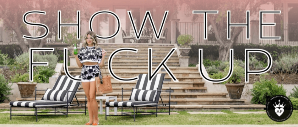 Amanda Frances - Show The F*ck Up