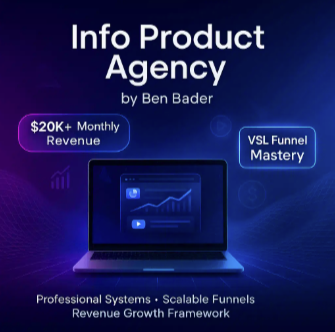 Ben Bader Course - Info Product Agency