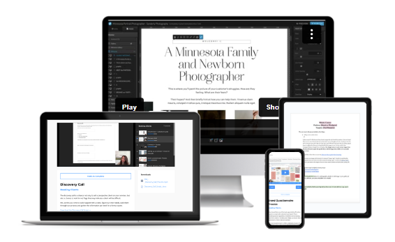 Davey and Krista - Get Paid to Customize Showit Templates