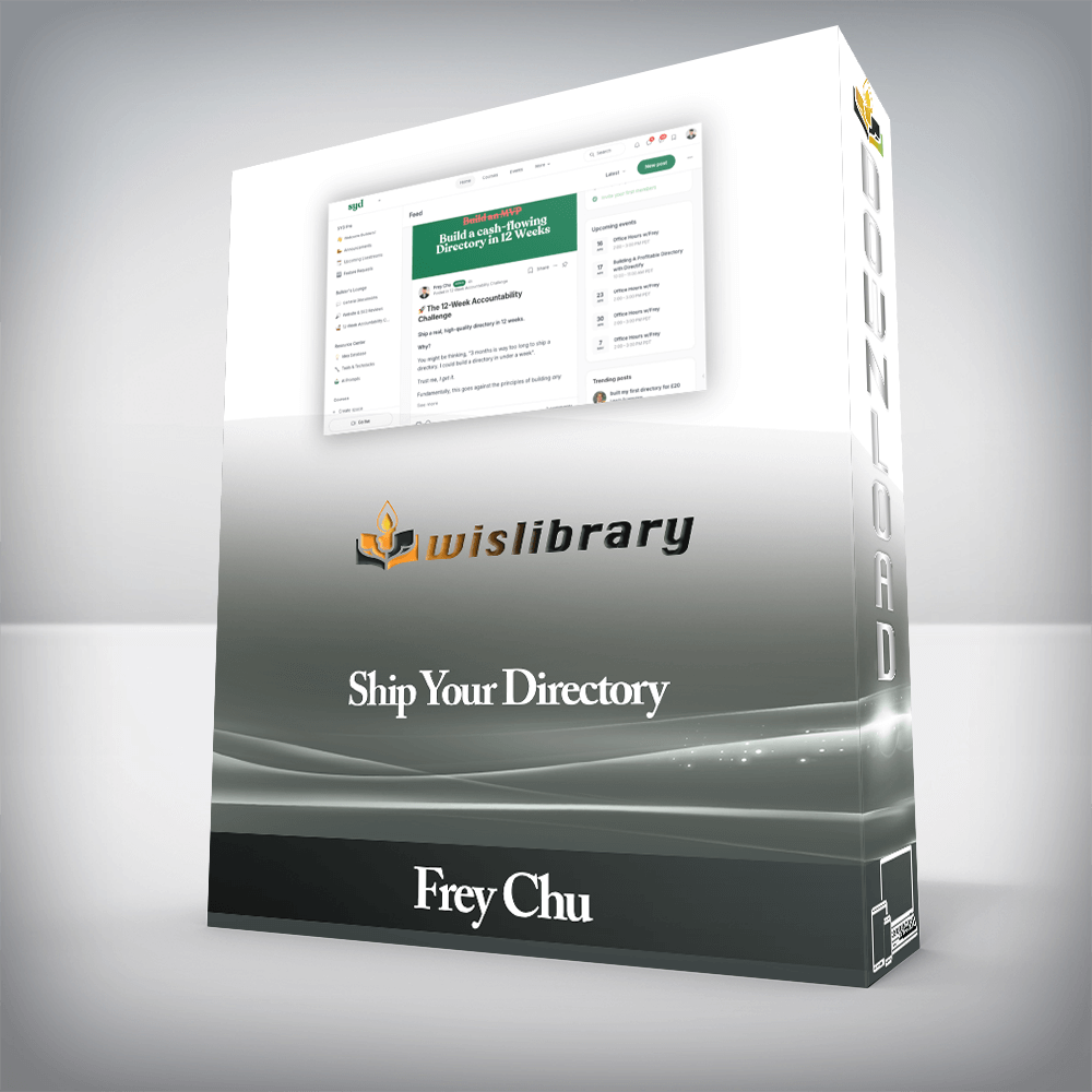 Frey Chu - Ship Your Directory