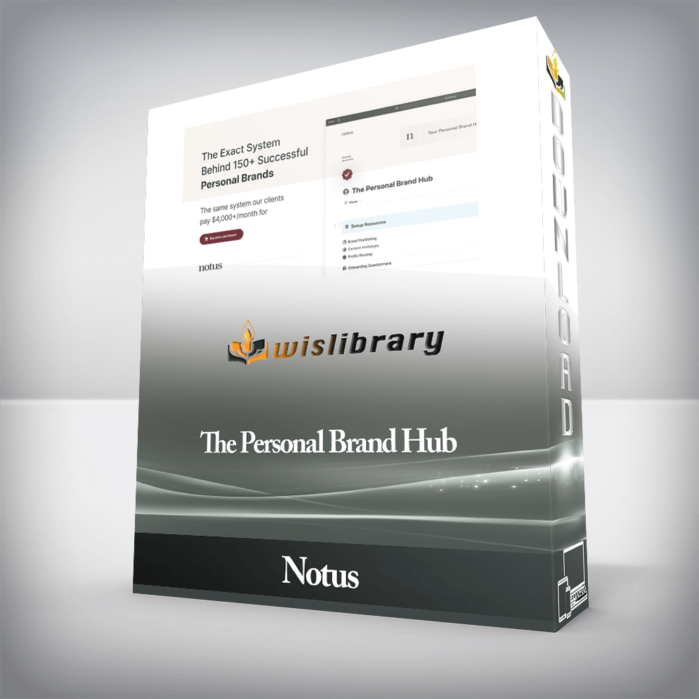 Notus - The Personal Brand Hub