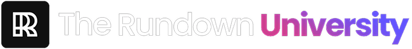 Rowan Cheung - The AI Rundown University