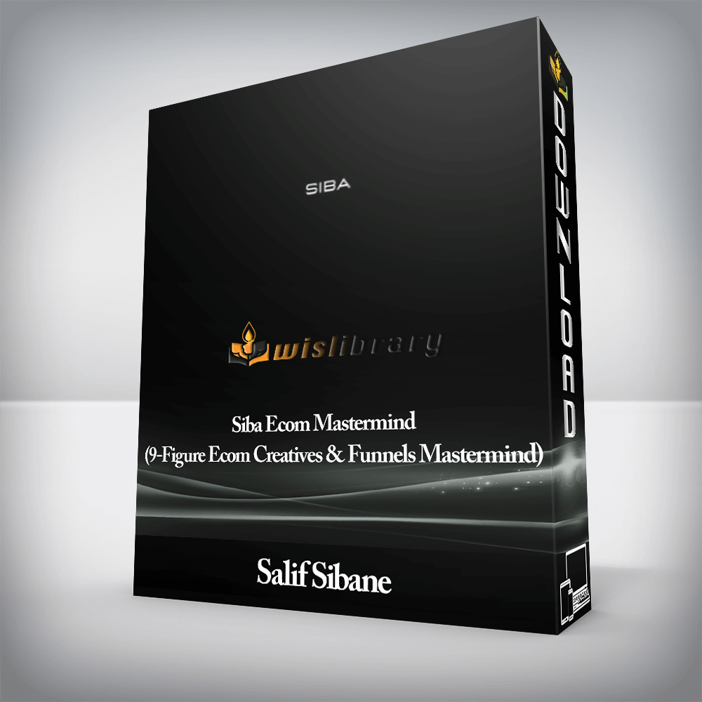 Salif Sibane - Siba Ecom Mastermind (9-Figure Ecom Creatives & Funnels Mastermind)