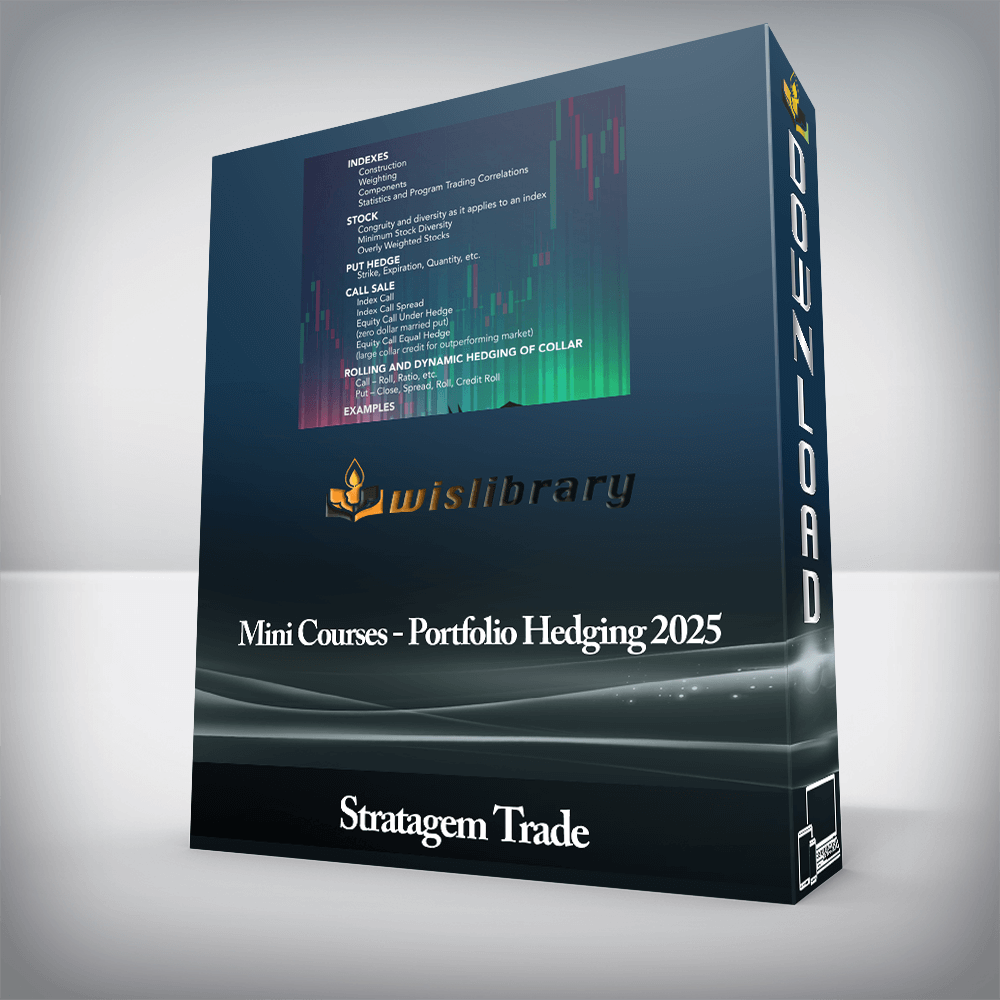 Stratagem Trade - Mini Courses - Portfolio Hedging 2025