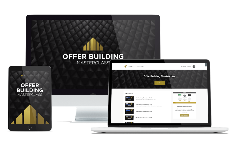 Traffic And Funnels - Linchpin Offer Offer Building Masterclass