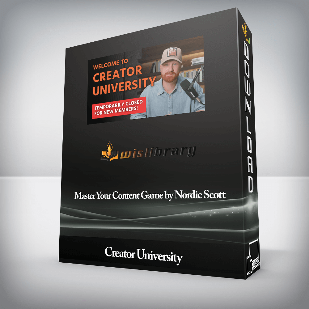 Creator University - Master Your Content Game by Nordic Scott