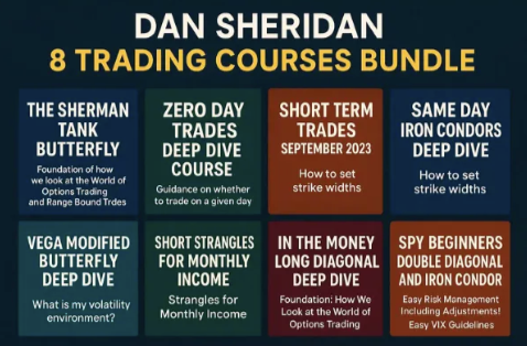Dan Sheridan - 8 Trading Courses Bundle