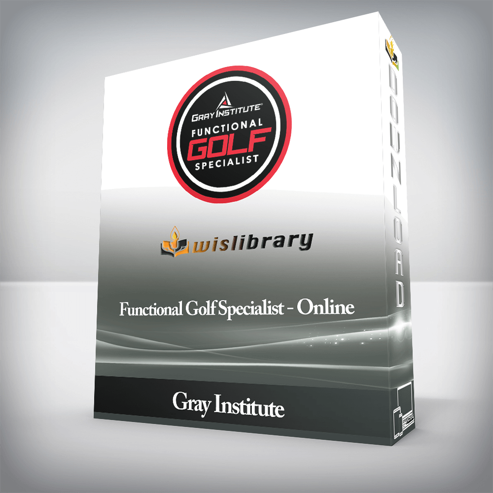 Gray Institute - Functional Golf Specialist - Online