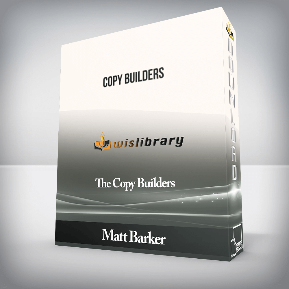 Matt Barker - The Copy Builders
