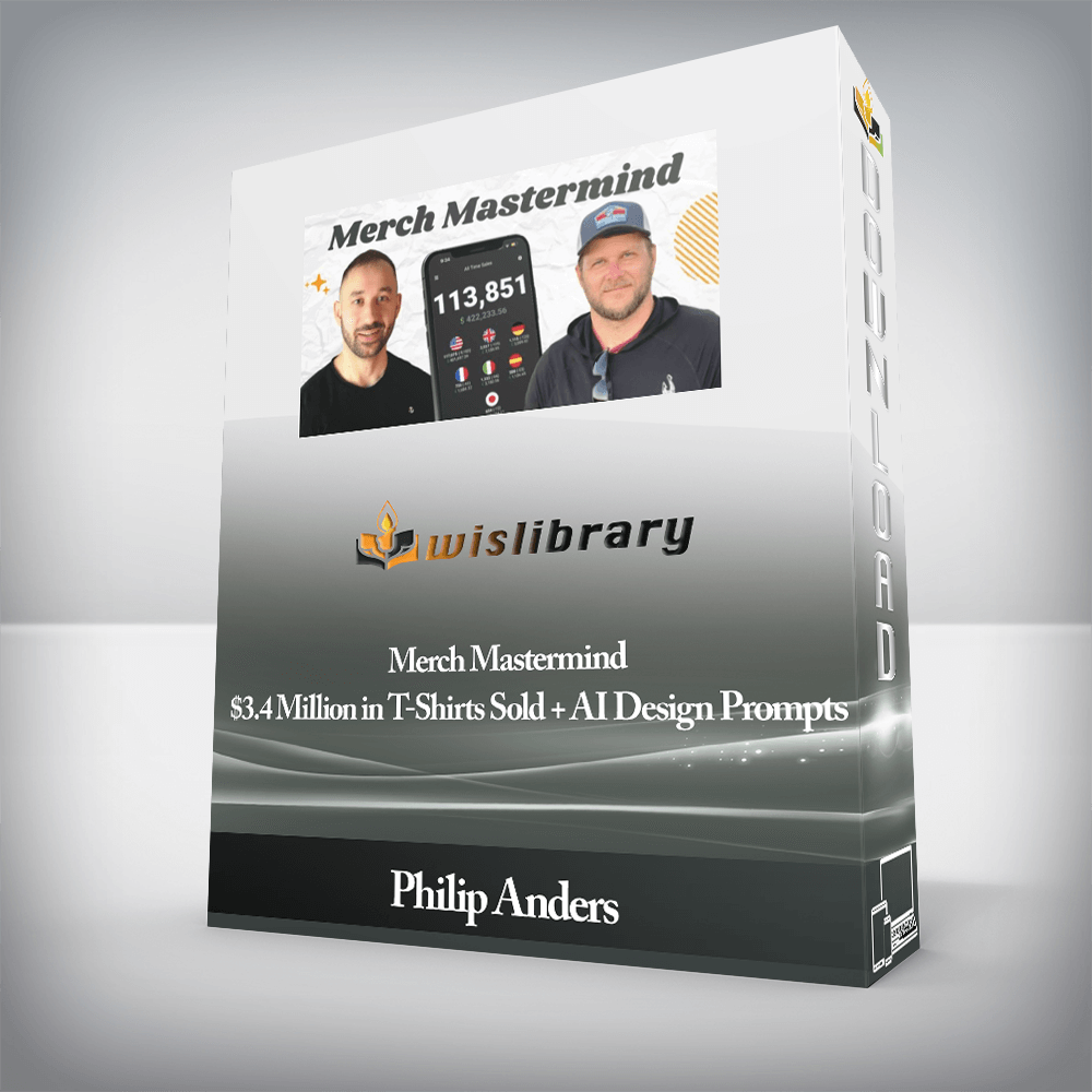 Philip Anders – Merch Mastermind – $3.4 Million in T-Shirts Sold + AI Design Prompts