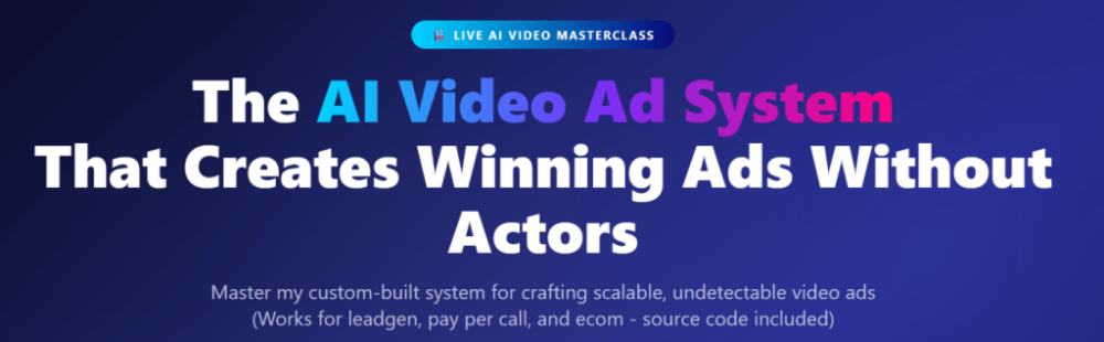 Samar Hussain - Video Ads Masterclass Replay