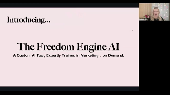 The Freedom Engine AI Course by BossBabe