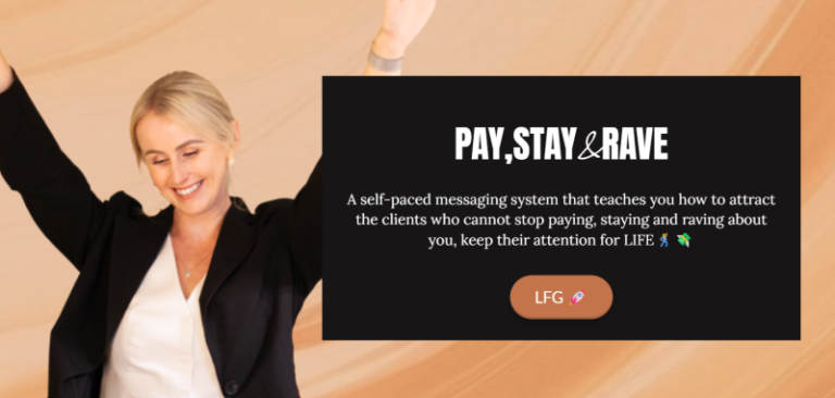 Anna Rumbold - Pay, Stay and Rave