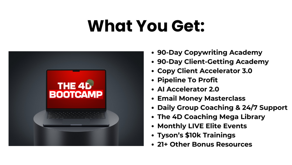 Tyson FourDee 4D - The 4D Bootcamp