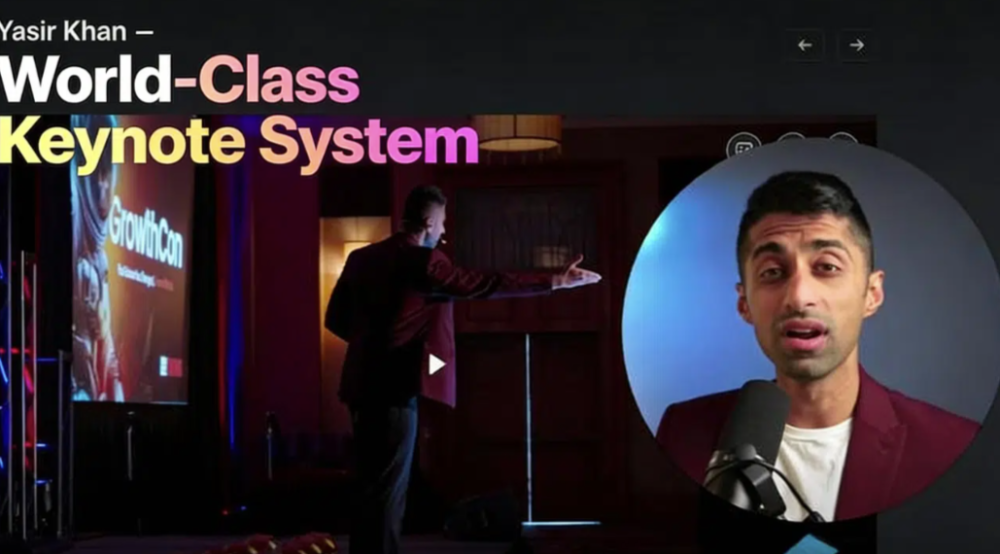 Yasir Khan - World-Class Keynote System