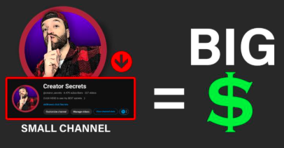 Creator Secrets – Turn your content into profit EVEN IF you have small channels